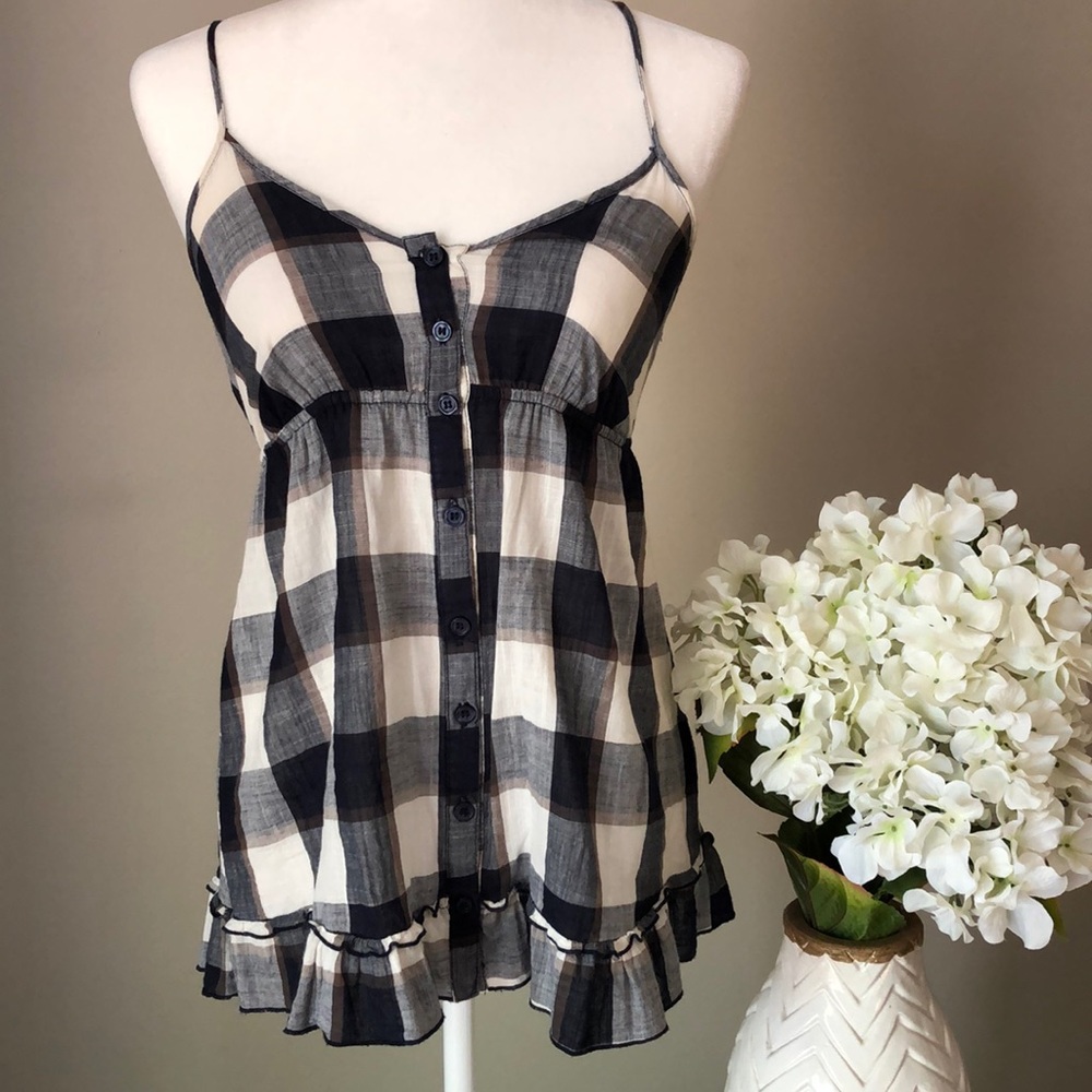 🌷 3/$20! ~Forever 21 plaid top